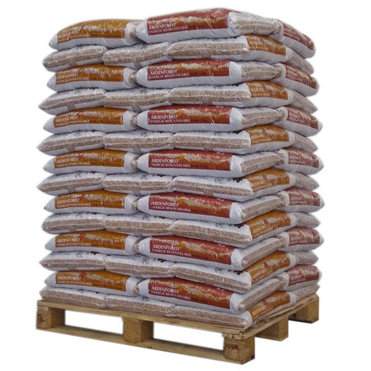 Pellets ARDENFOREST – Palete de 70 Sacos de 15 kg (1050 kg)