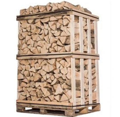 Caixa de Lenha Dura Mista 2 m³ (3 Estéreos) – Tocos de 25 cm, Umidade <25%