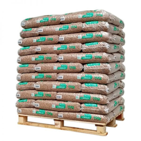 Pellets Valboval – Palete de 65 Sacos de 15 kg (975 kg) – Premium Francês