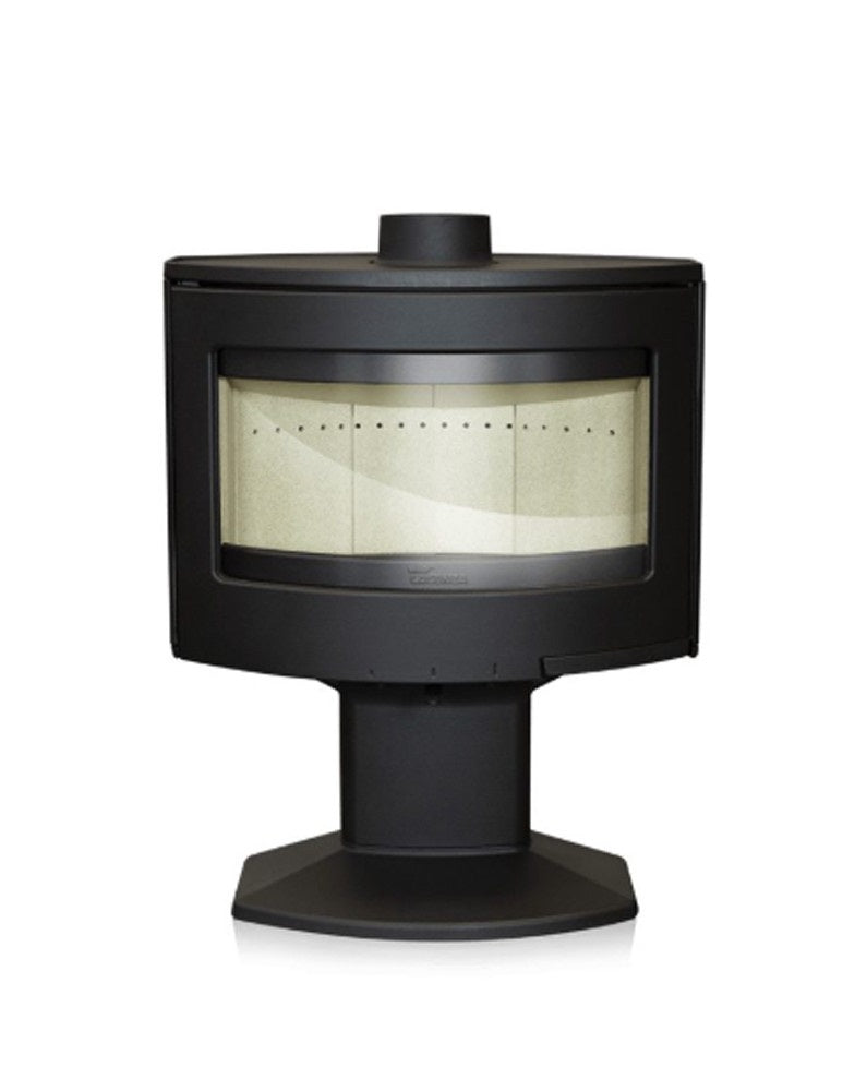 Salamandra a Lenha Lacunza Tarbes Star – 10 kW, Ferro Fundido, Alta Eficiência (87,4%)