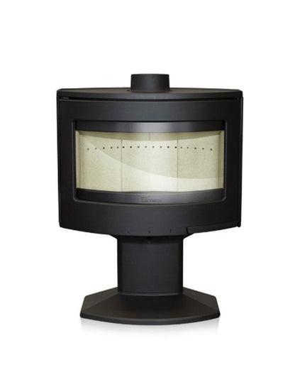 Salamandra a Lenha Lacunza Tarbes Star – 10 kW, Ferro Fundido, Alta Eficiência (87,4%)